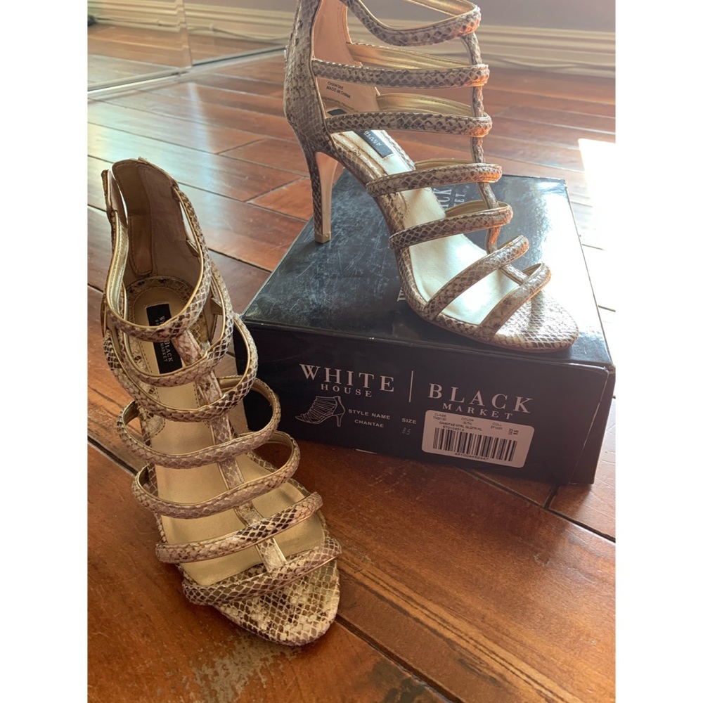 White House Black Market Gladiator Sandal